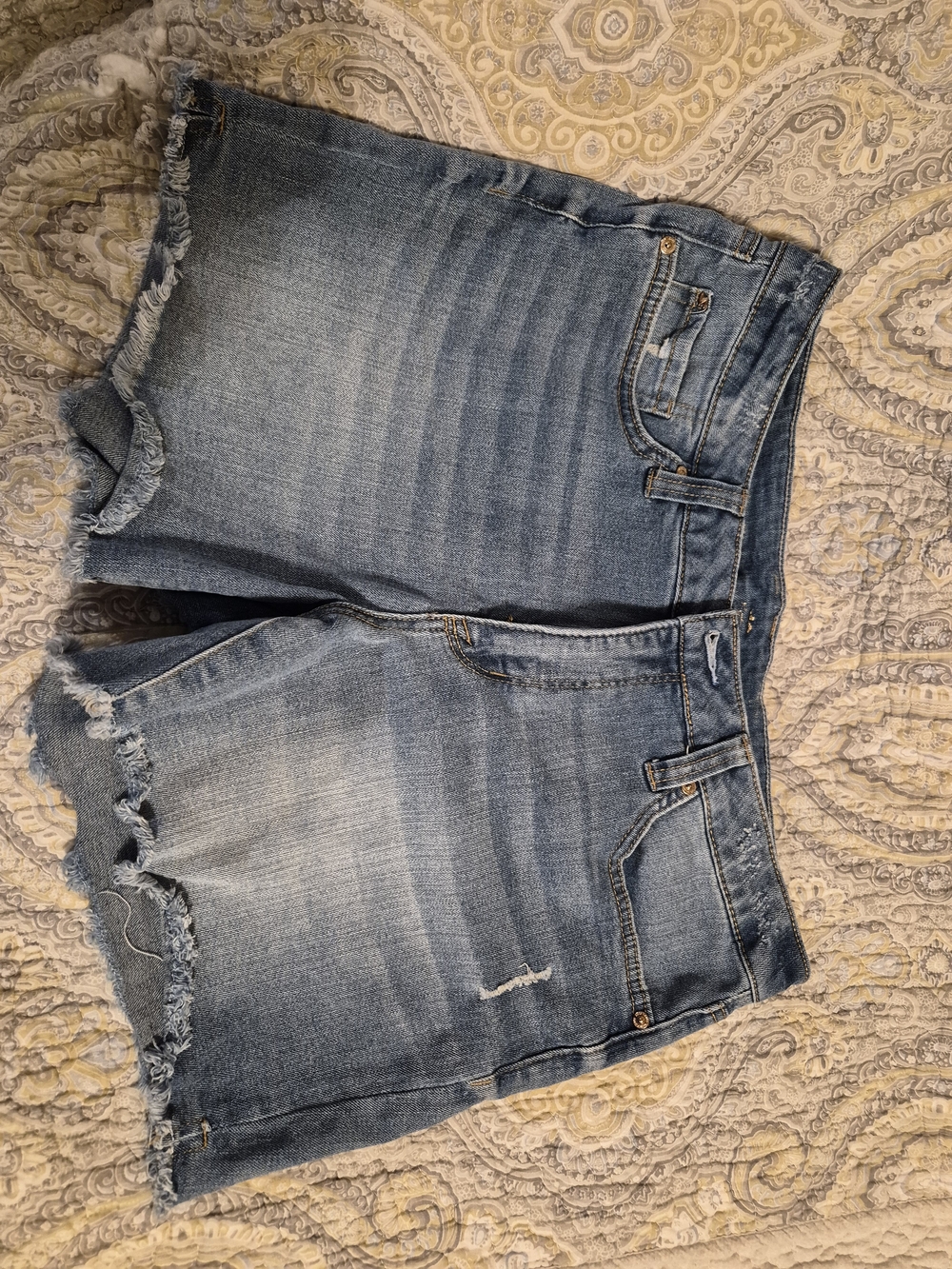 Seven7 Blue Women's Denim Jean Shorts